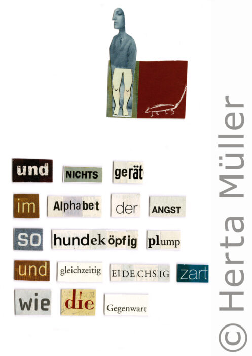 Literaturcollagen von Herta Müller